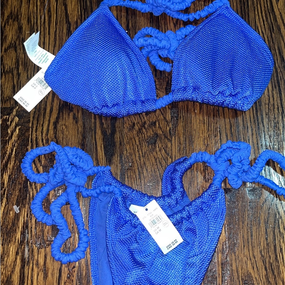 Aerie Blue Bikini Set